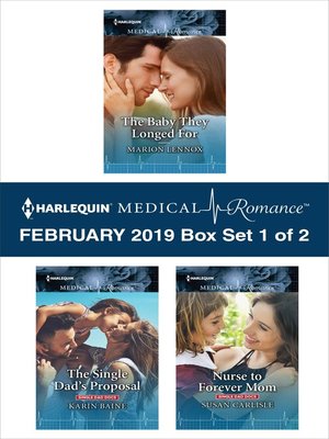 cover image of Harlequin Medical Romance February 2019--Box Set 1 of 2